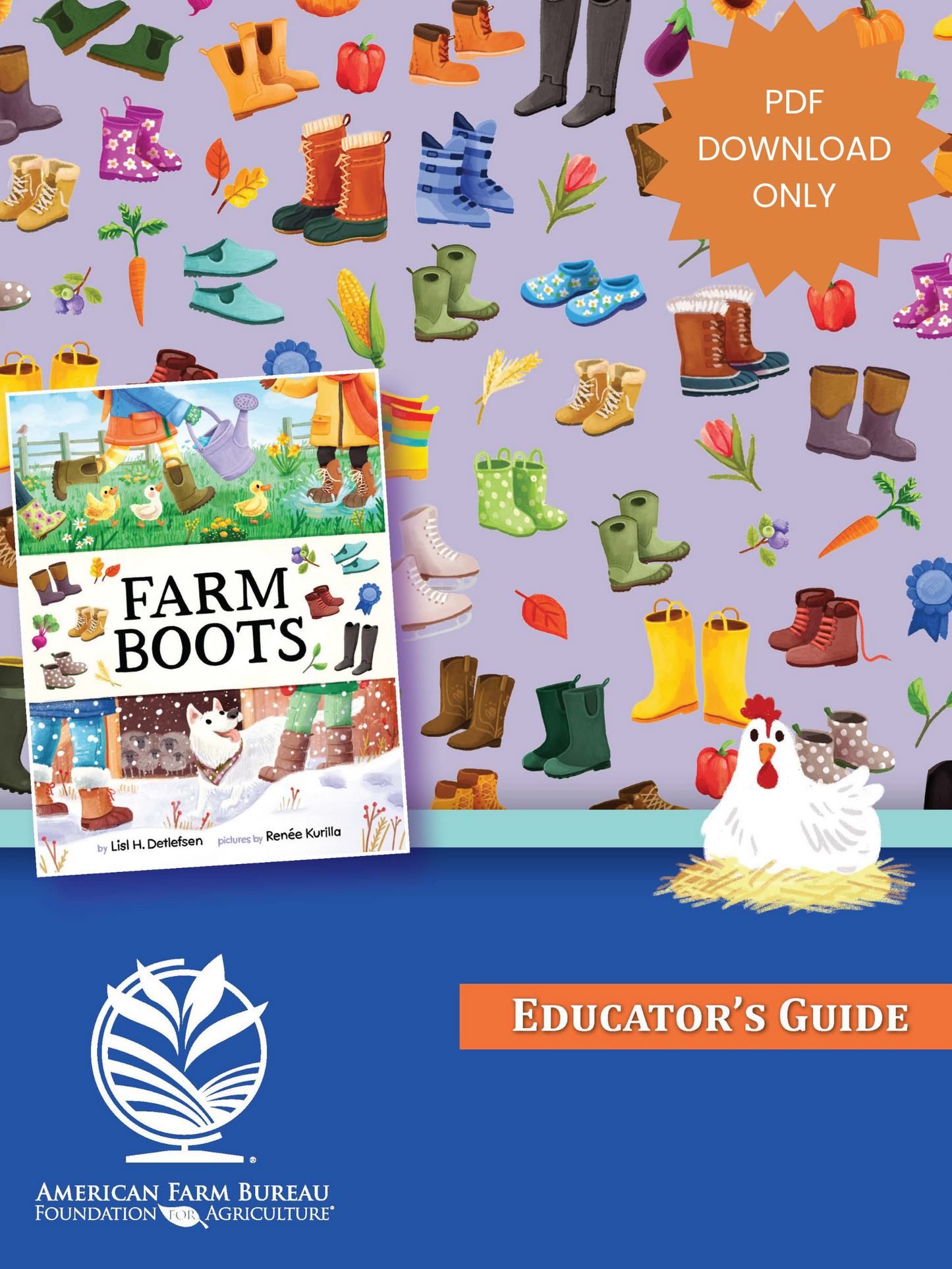 Farm Boots Educator's Guide (PDF DOWNLOAD ONLY)