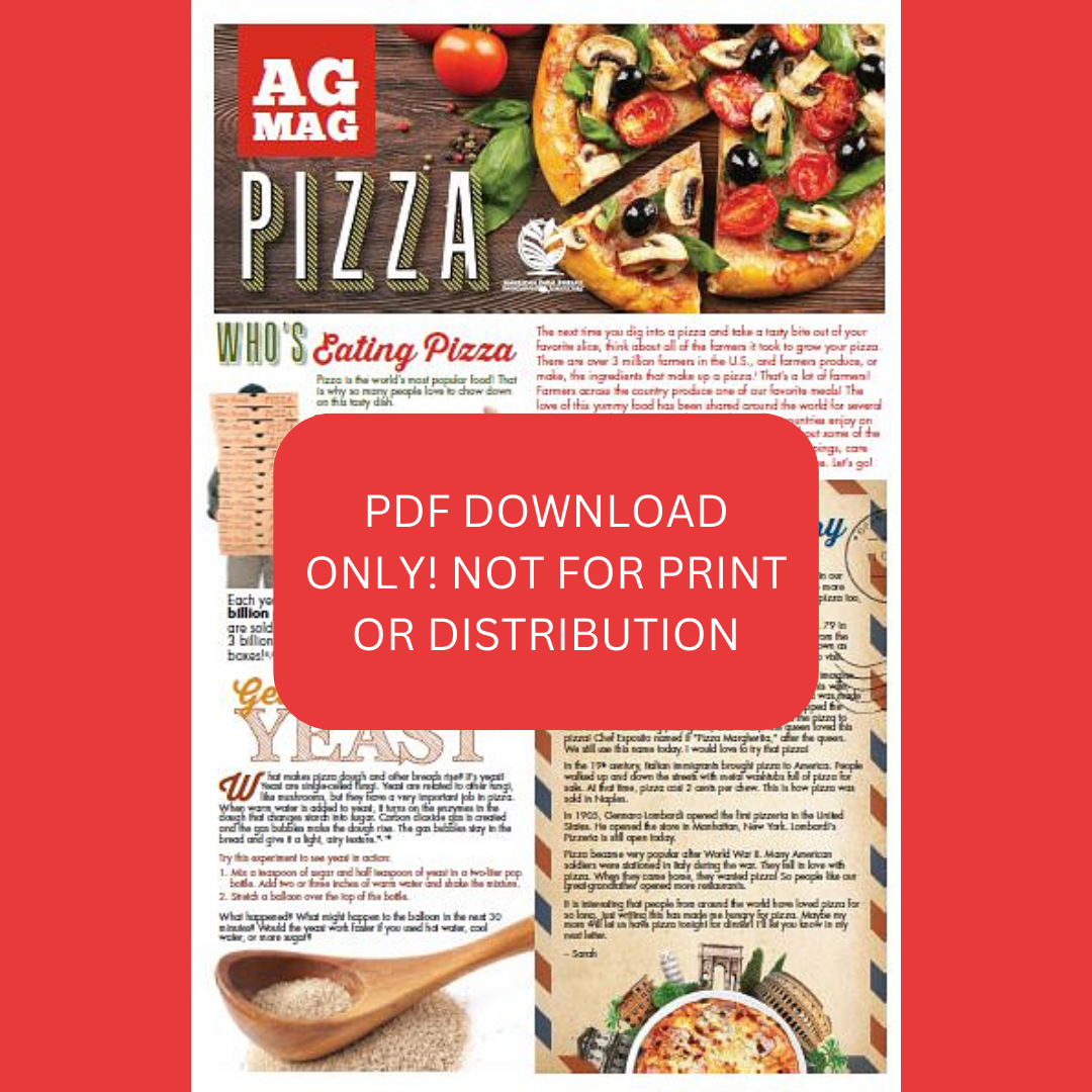 Pizza Ag Mag (PDF DOWNLOAD ONLY)
