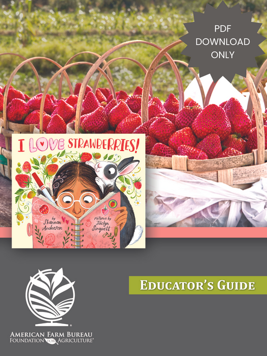 I Love Strawberries Educator's Guide (PDF DOWNLOAD ONLY)