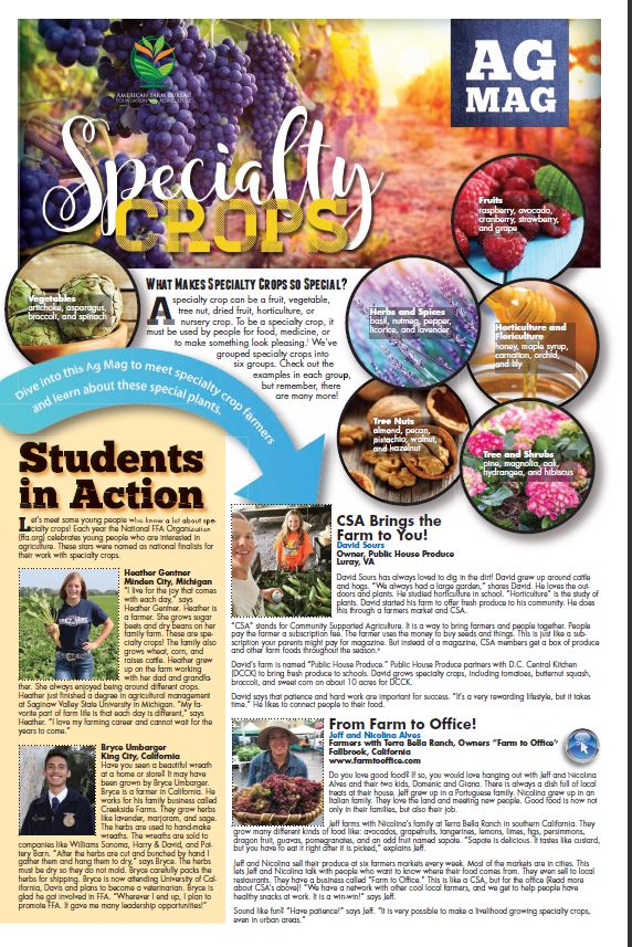 Specialty Crops Ag Mag