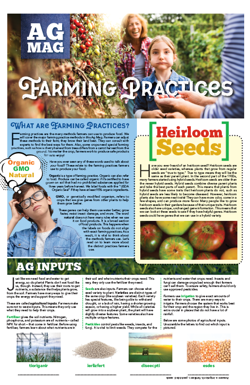 Farming Practices Ag Mag