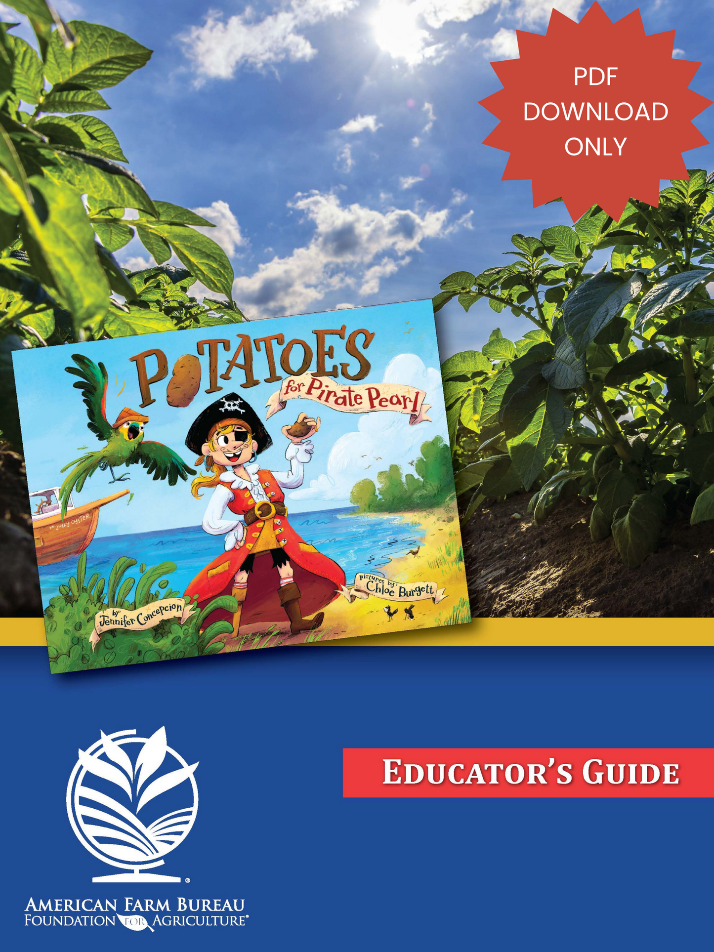 Potatoes For Pirate Pearl Educator’s Guide (PDF DOWNLOAD ONLY)