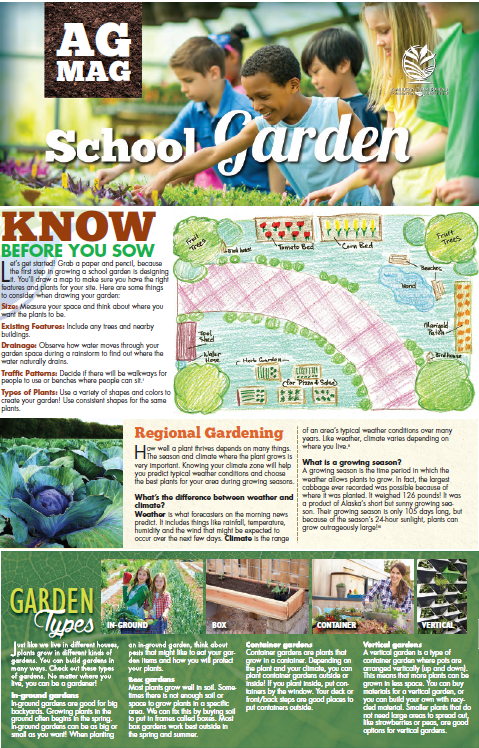 School Garden Ag Mag